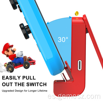 Base de carga con interruptor de Nintendo ajustable de múltiples ángulos